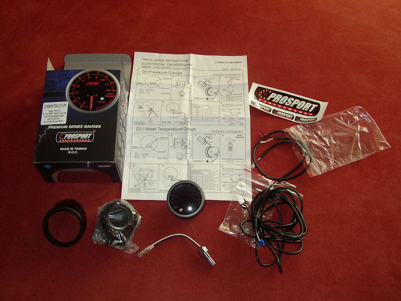 Prosport Premium gauges with custom pod